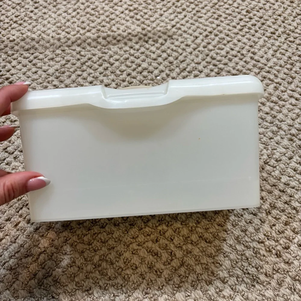 Vintage 90’s‎ Huggies Plastic Baby Wipe Container with Lid